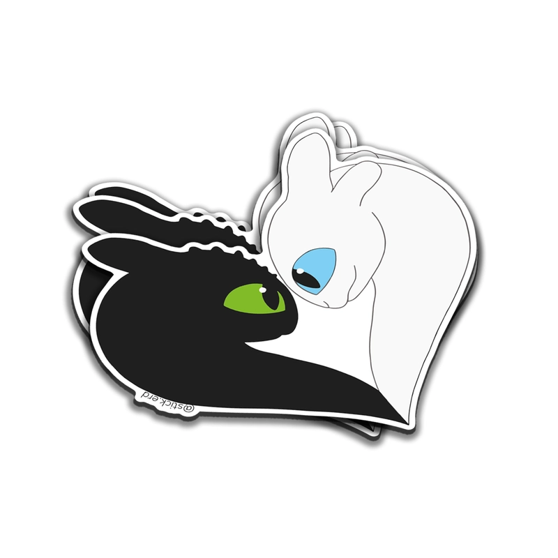 Chimuelo y Furia Luminosa: Amor Ying Yang