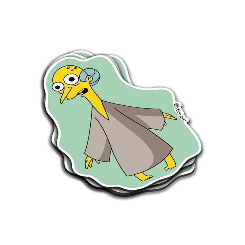 Sr. Burns: La Maldad en Silueta