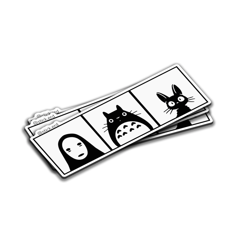 Trío Ghibli: Esencia Minimalista