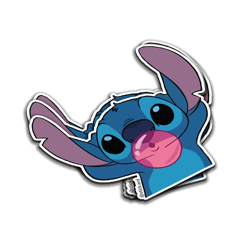 Stitch Chicle Burbuja