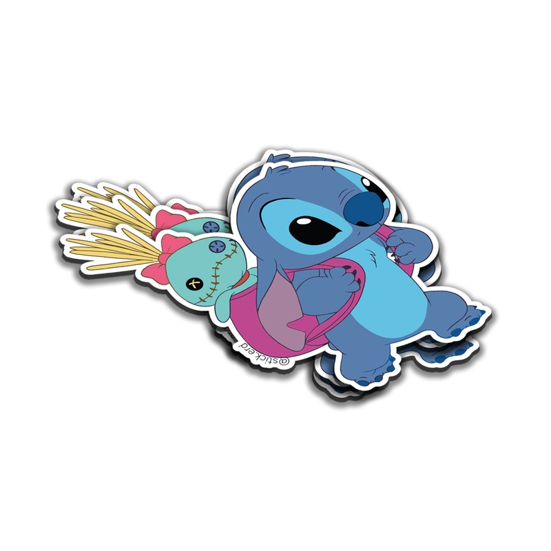 Stitch Aventurero con Scrump