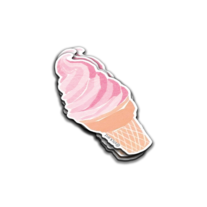 Helado Rosa Tentación