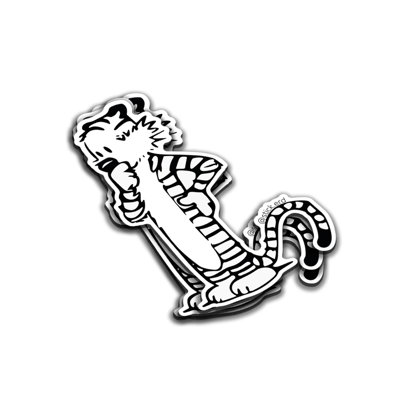 Hobbes Pensativo
