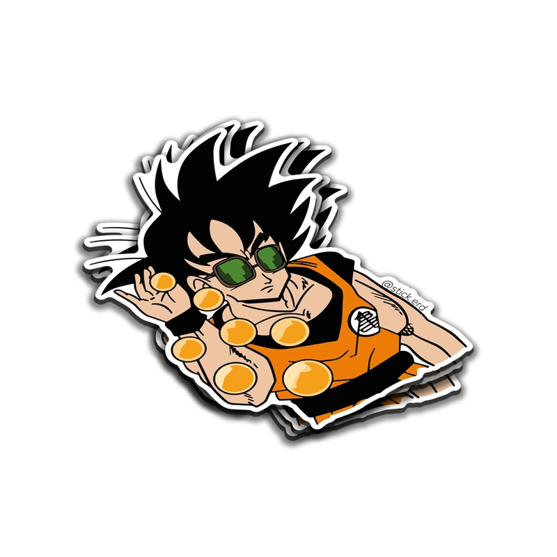 Goku con Visor y Esferas