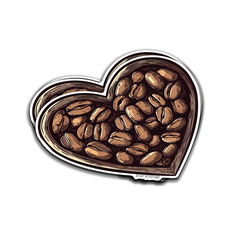 Corazón de Café: Puro Amor Cafetero