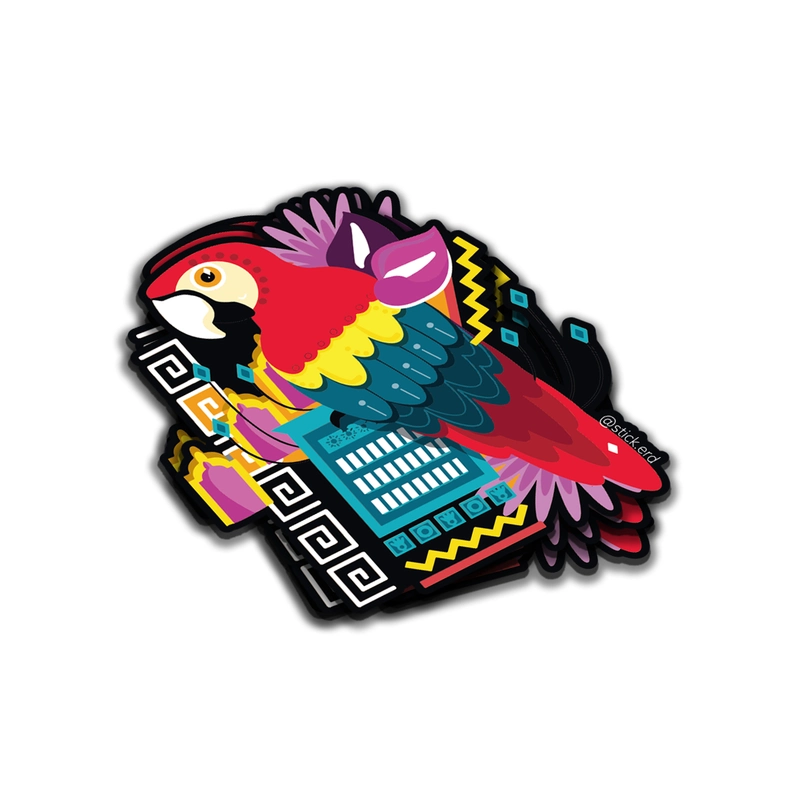 Guacamaya con Esencia Indígena
