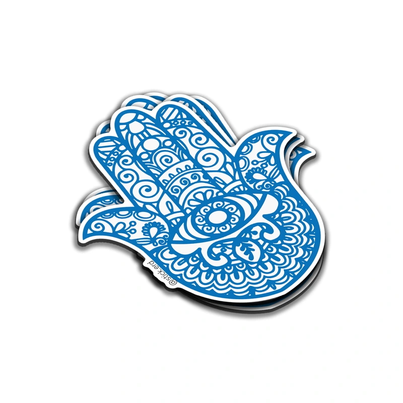 Mano de Fátima Azul Mística
