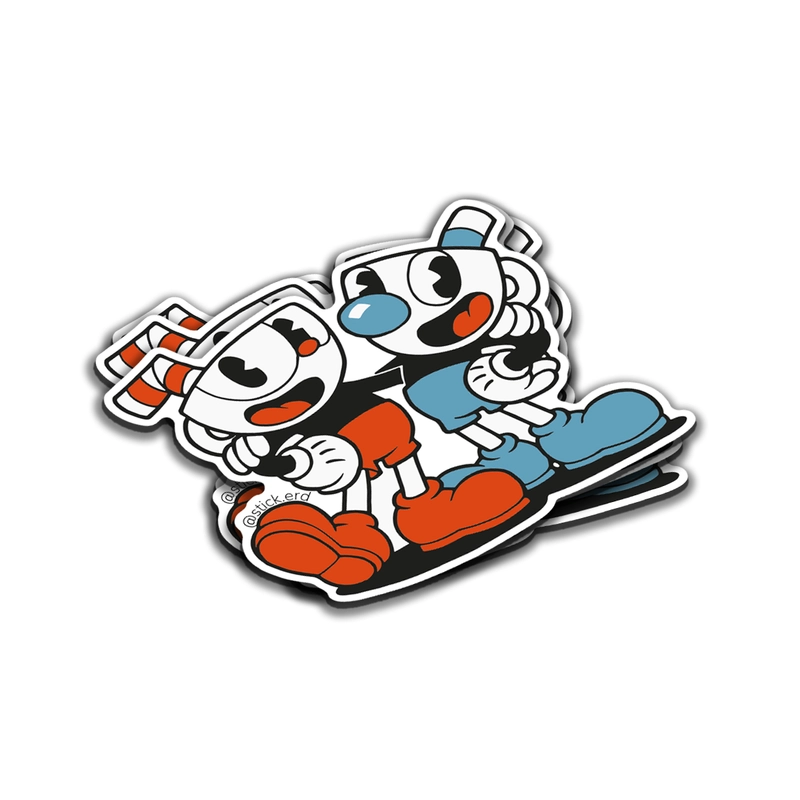 Cuphead y Mugman Hermanos de Aventura