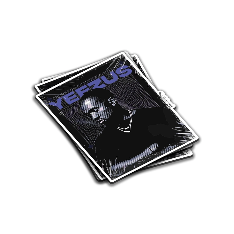 Yeezus Estilo Glitch Art