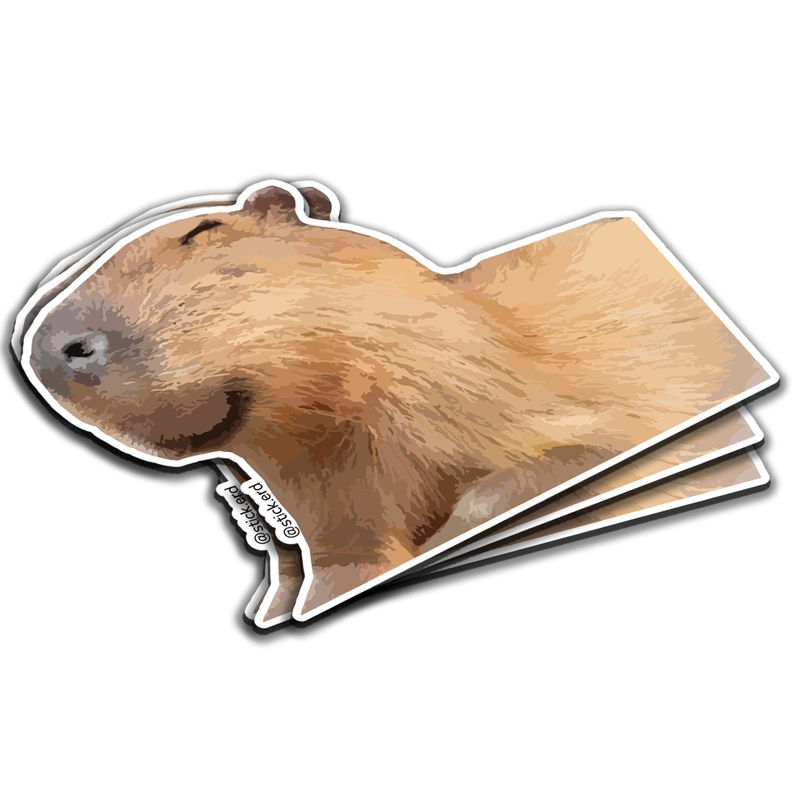 Capibara Retrato Feliz