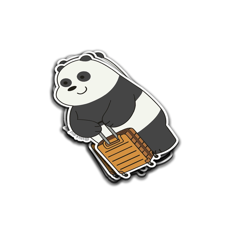 Panda Listo Para su Próximo Viaje