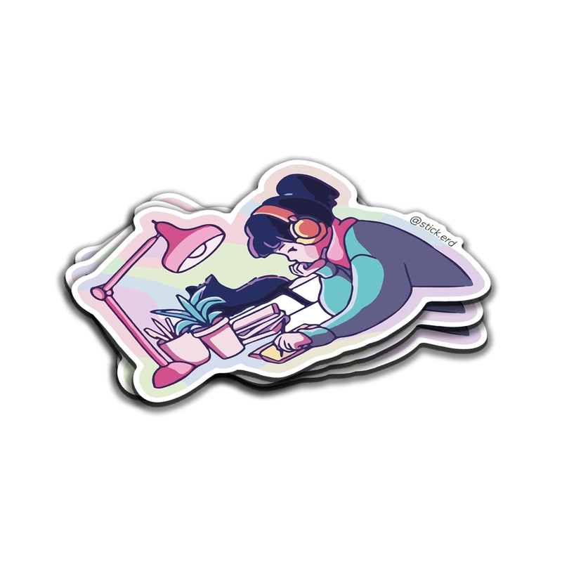La Lofi Girl Estudiosa