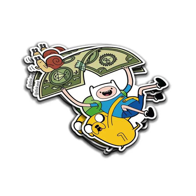 Finn y Jake Lluvia de Dinero