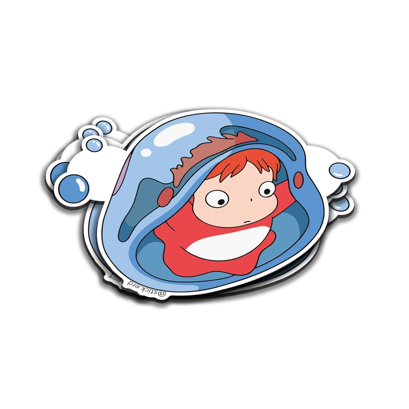 Ponyo Burbuja: Mirada Curiosa