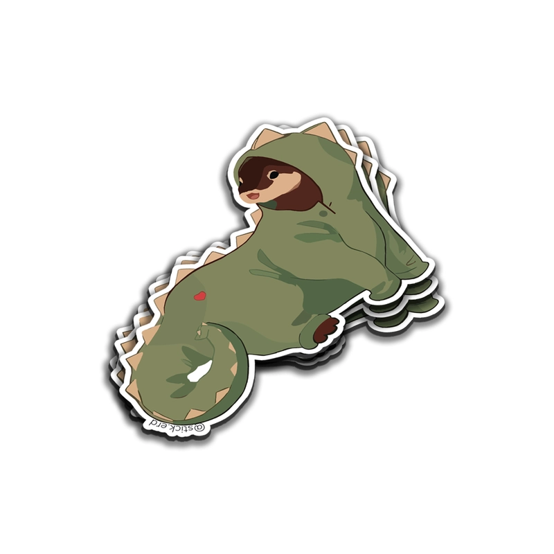 [0GB-3] Hurón Disfrazado de Dino