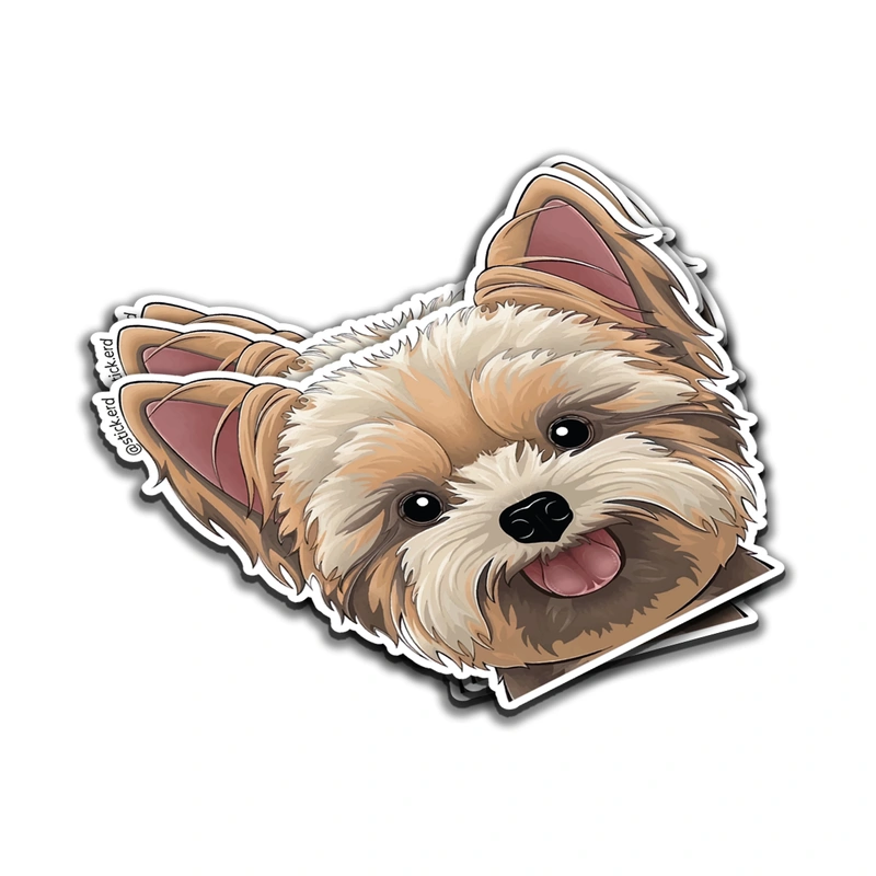 [0GB-6] Yorkshire Terrier Sonriente