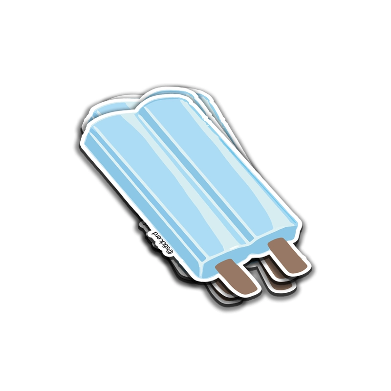 [2QR-8] Paleta Hielo Azul