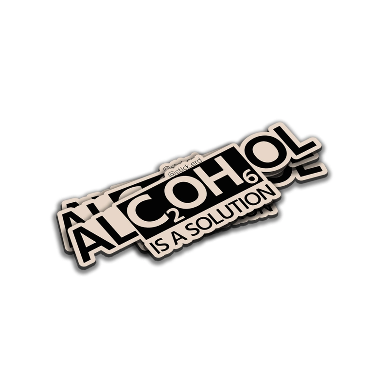 [2YW-8] Alcohol es una Solución