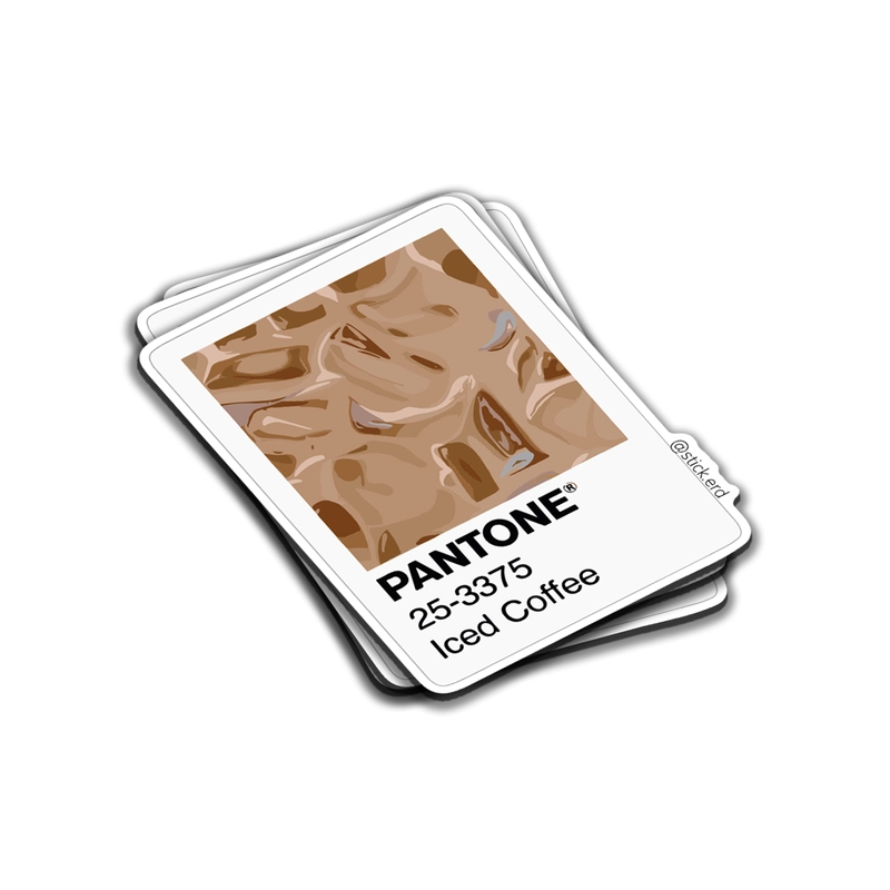 [31D-10] Pantone: Iced Coffee Edition