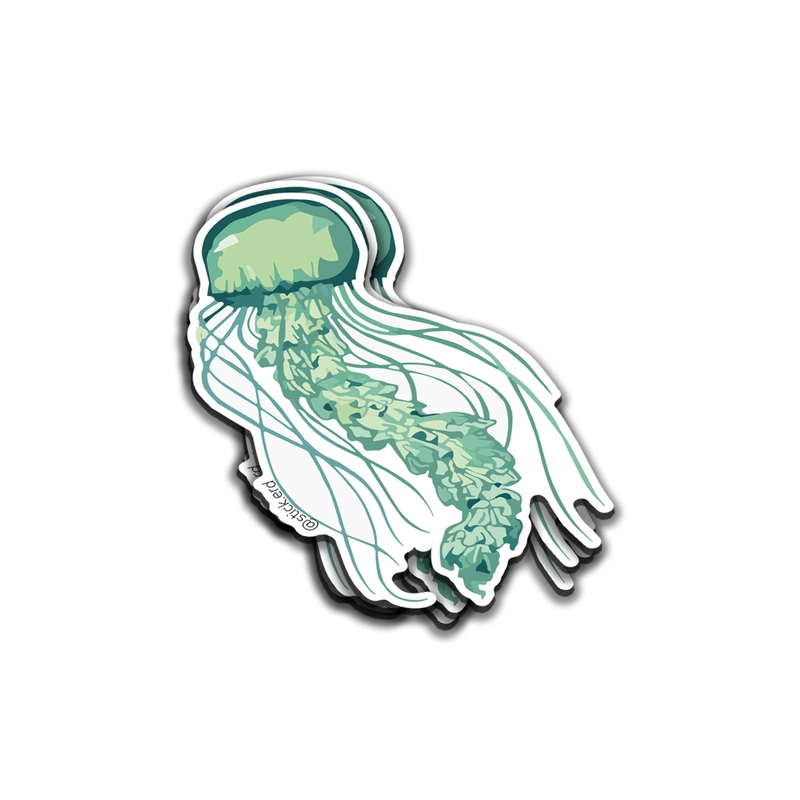 [4AF-10] Medusa Oceánica Esmeralda