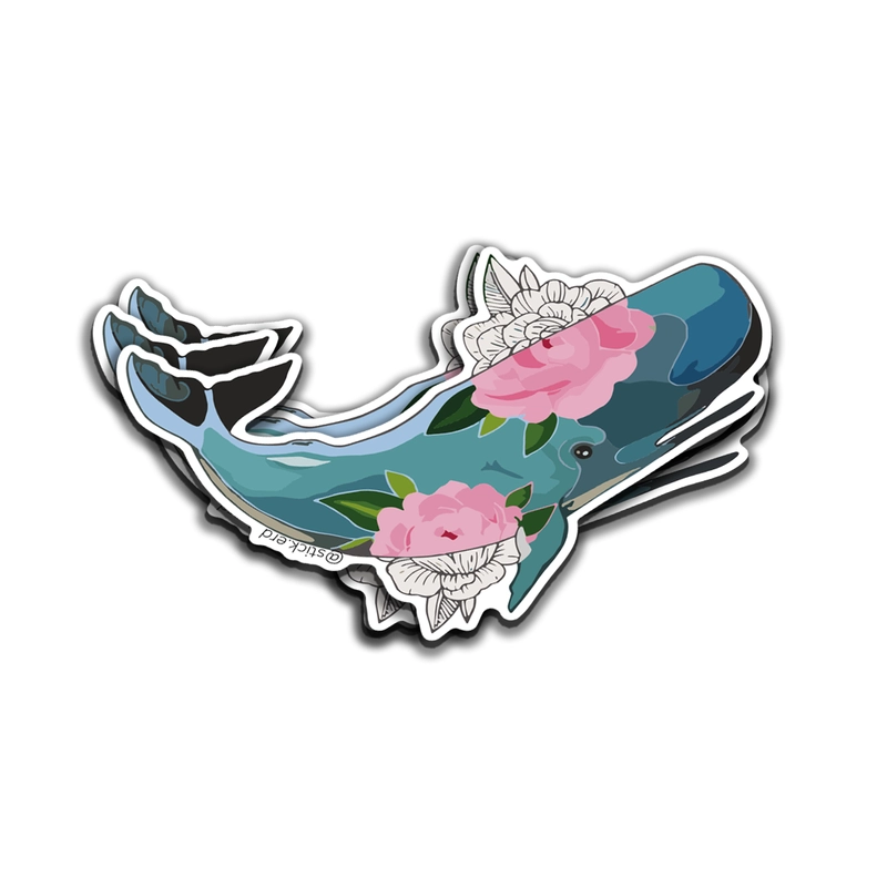 [4AF-9] Ballena Floral Mística