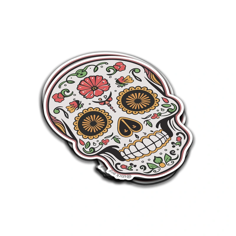 [4IP-5] Calavera Floral de Azúcar