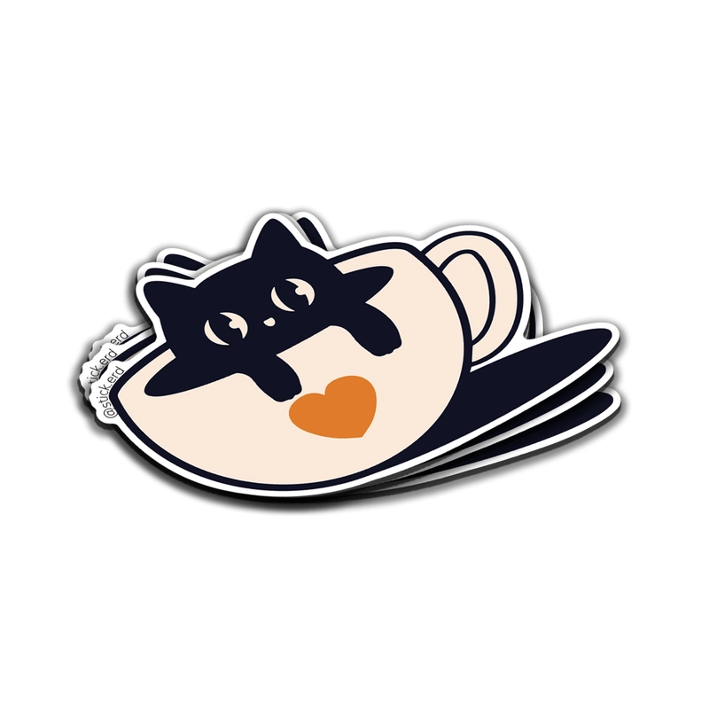 [4Q0-6] Gatito en Taza: Amor Cafetero