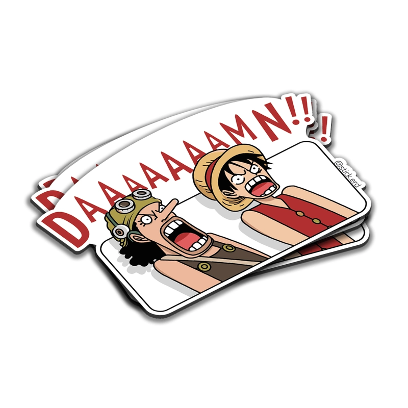 [4ZS-9] Luffy y Usopp: ¡Daaaamn!