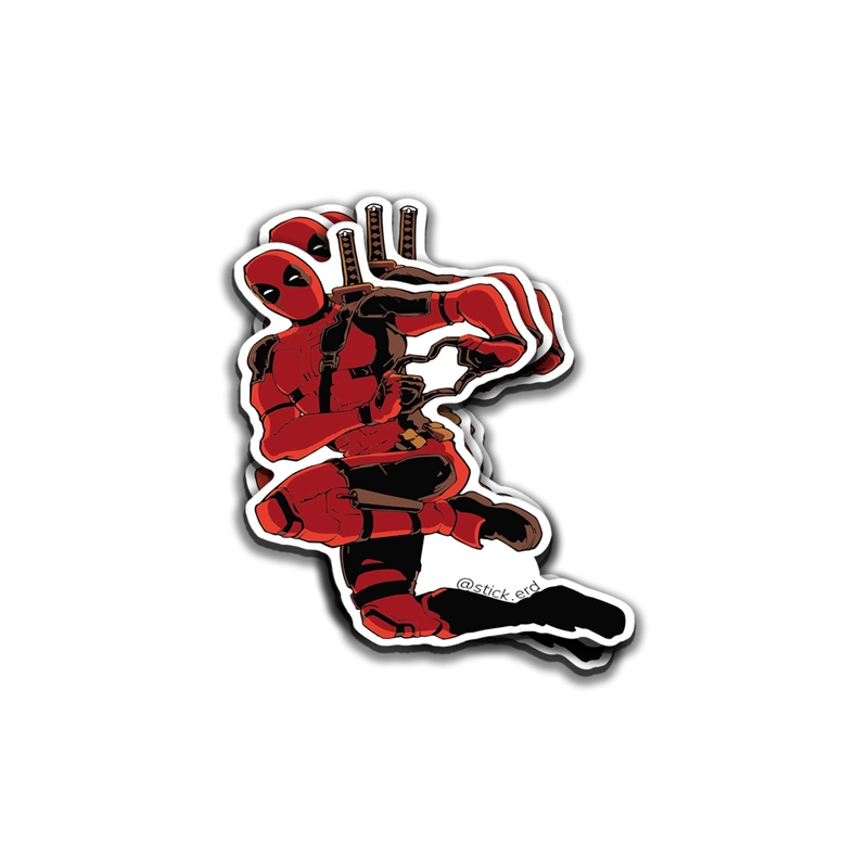 [625-7] Deadpool Pose Dinámica