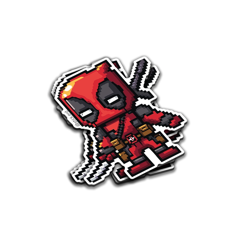 [625-8] Deadpool en Pixel Art