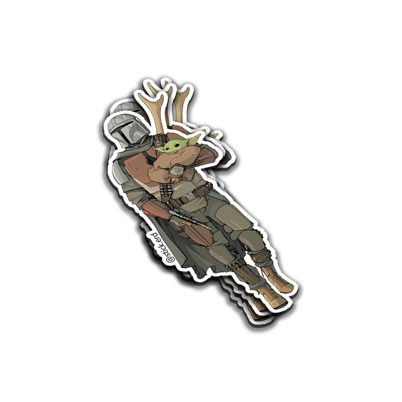 [68B-5] Mandalorian Navideño con Grogu