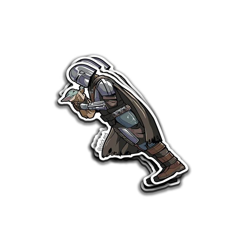 [68B-7] Mandalorian Protegiendo a Grogu
