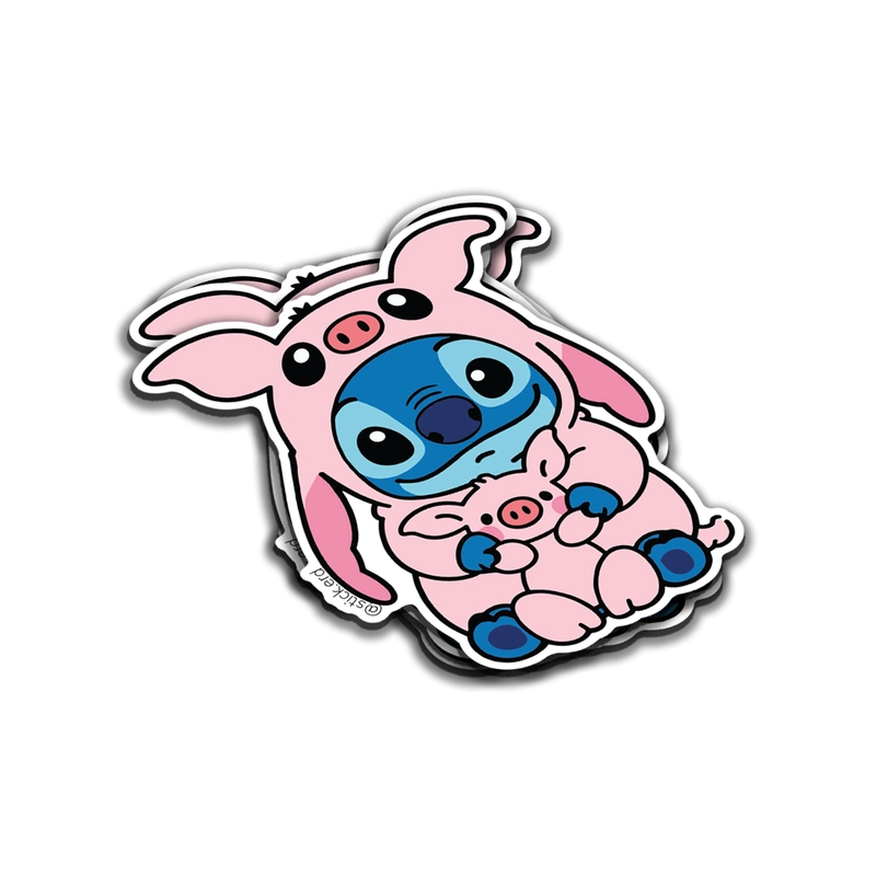[6HO-11] Stitch Cerdo Kawaii