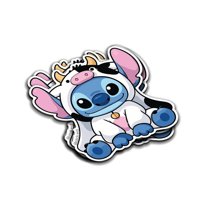 [6HO-6] Stitch Vaca Adorable