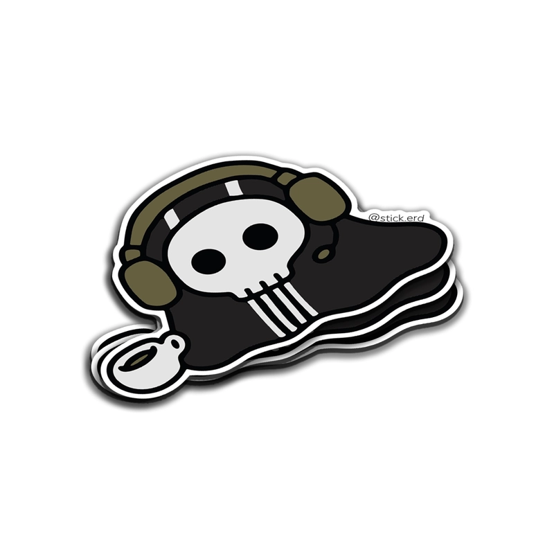[6QA-4] Mini Ghost con Audífonos