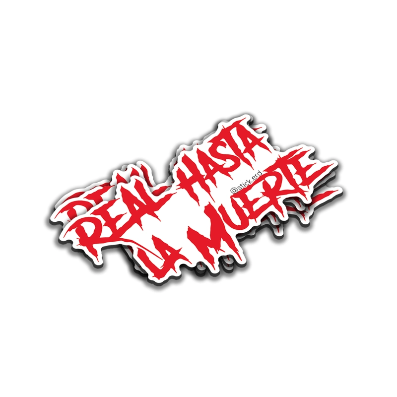 [6TA-3] Real Hasta La Muerte en Rojo