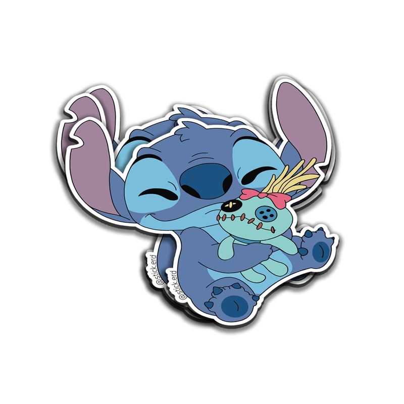 [702-5] Stitch Abraza a Scrump