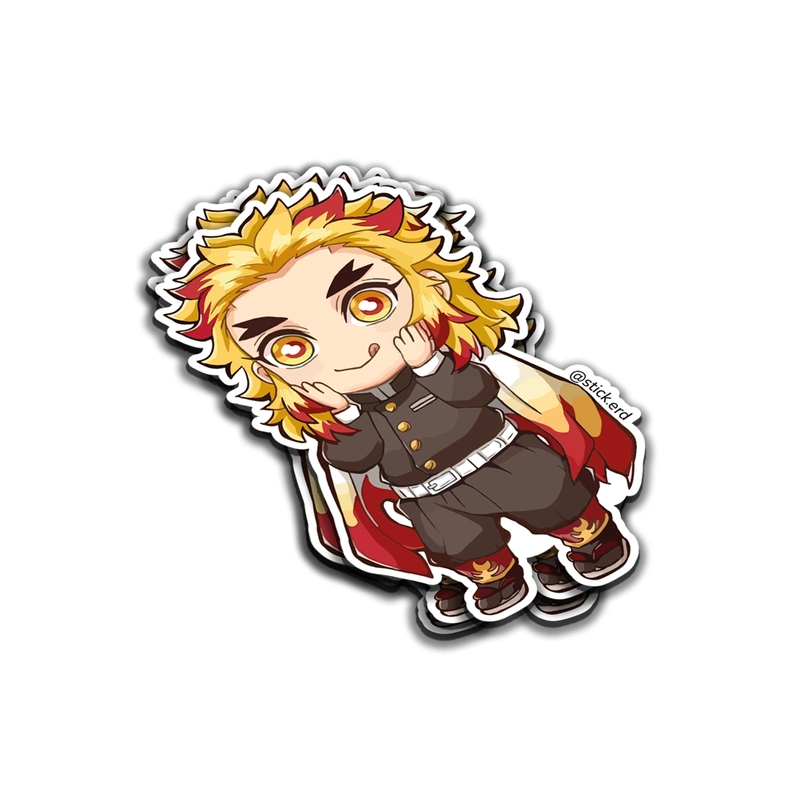 [7F4-8] Rengoku Chibi: El Pilar de la Llama Kawaii