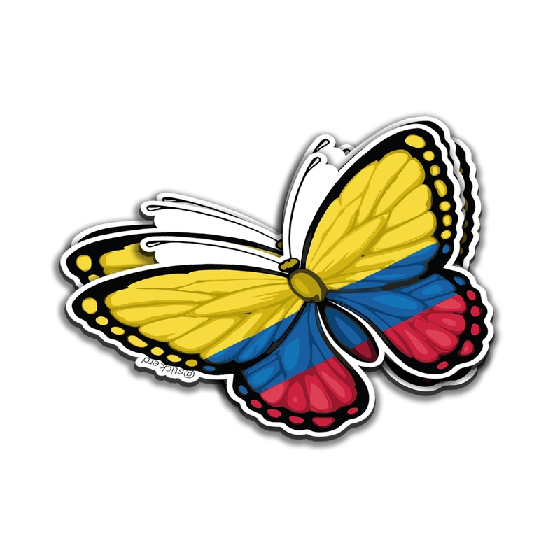 [7IV-11] Mariposa Bandera Colombiana