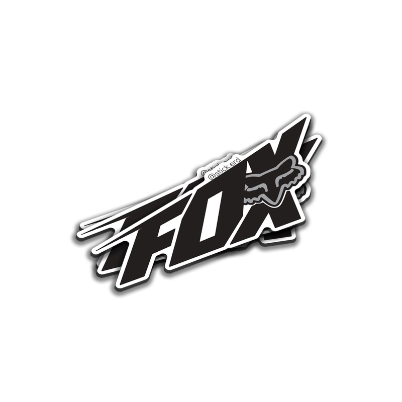 [A6G-10] Logo Fox Racing Adrenalina
