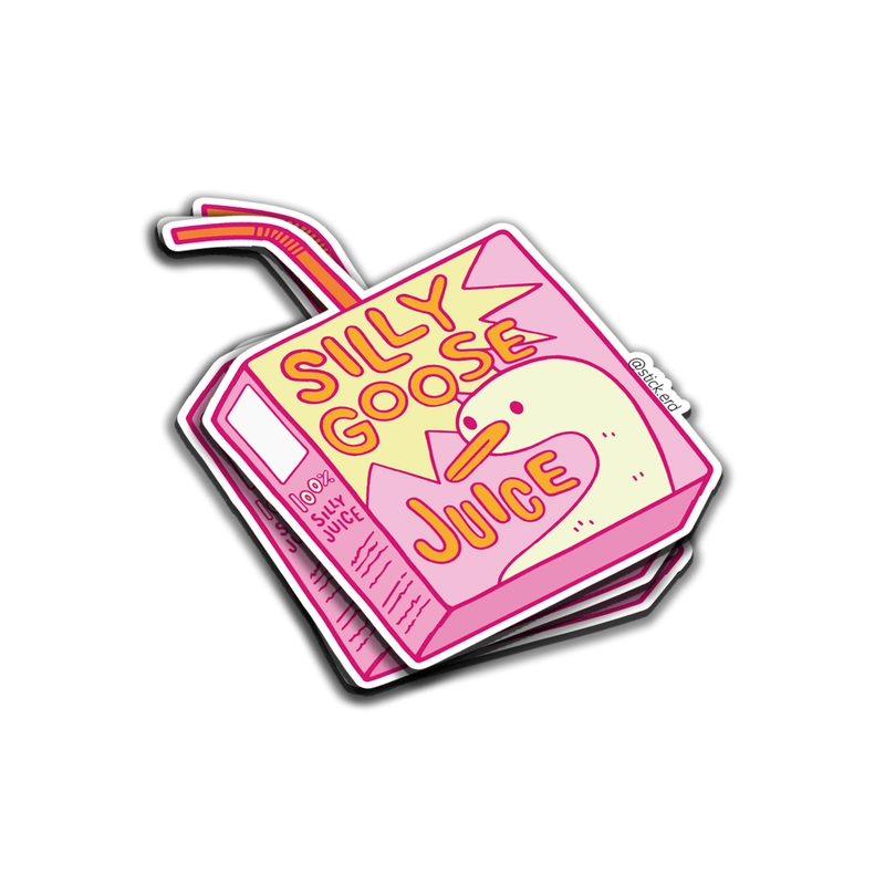 [A8T-9] Caja de Jugo Silly Goose