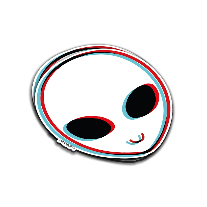 [AQG-11] Rostro Alienígena 3D
