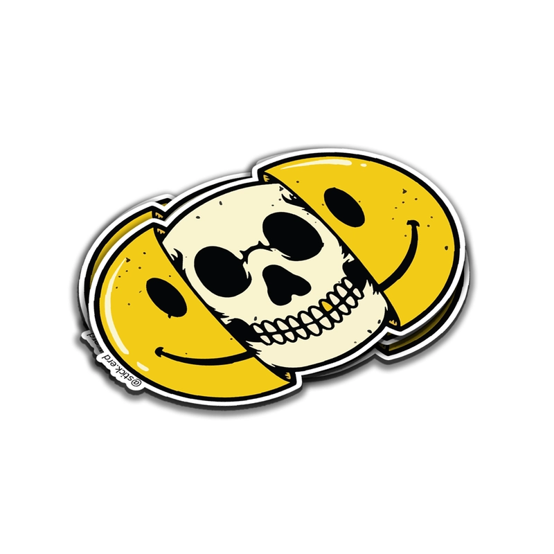 [AQG-9] Calavera con Cara Feliz