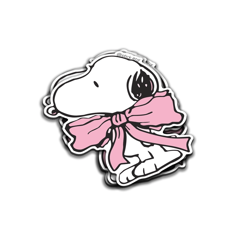 [ATG-8] Snoopy con Lazo Rosado