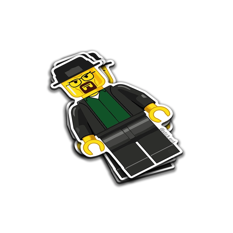 [B3W-7] Walter White Lego: Heisenberg en Bloques