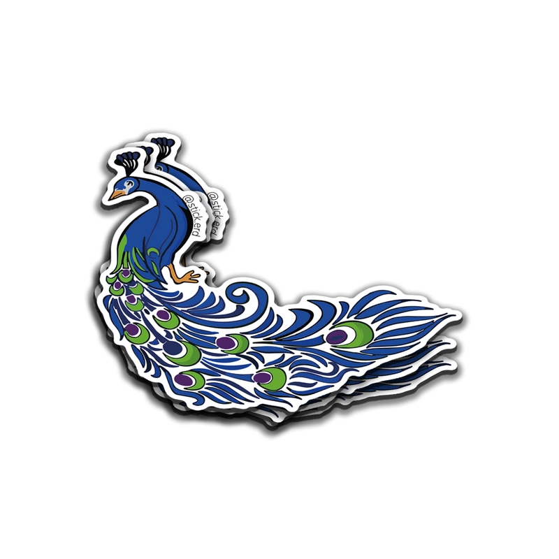 [BGY-7] Pavo Real: Belleza Ornamental