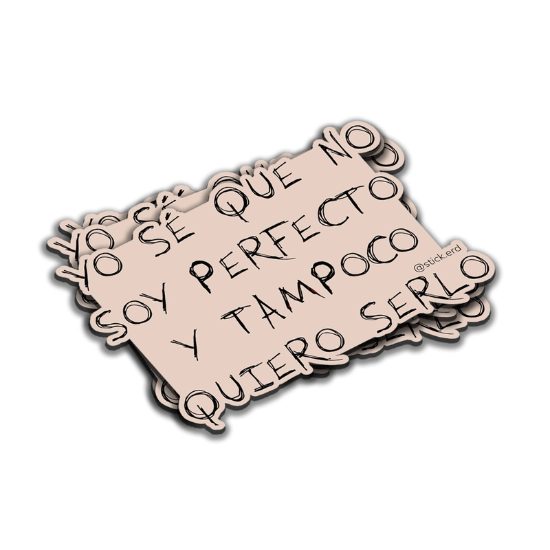 [D1G-7] No Soy Perfecto
