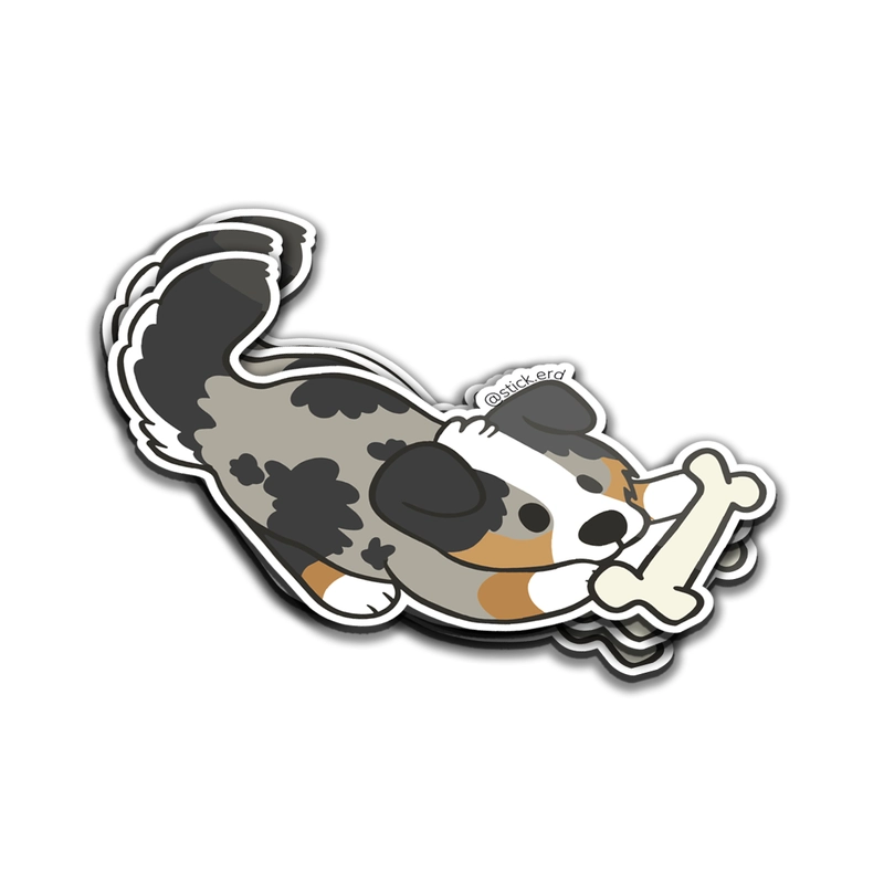 [DXA-1] Cachorro Juguetón con su Hueso
