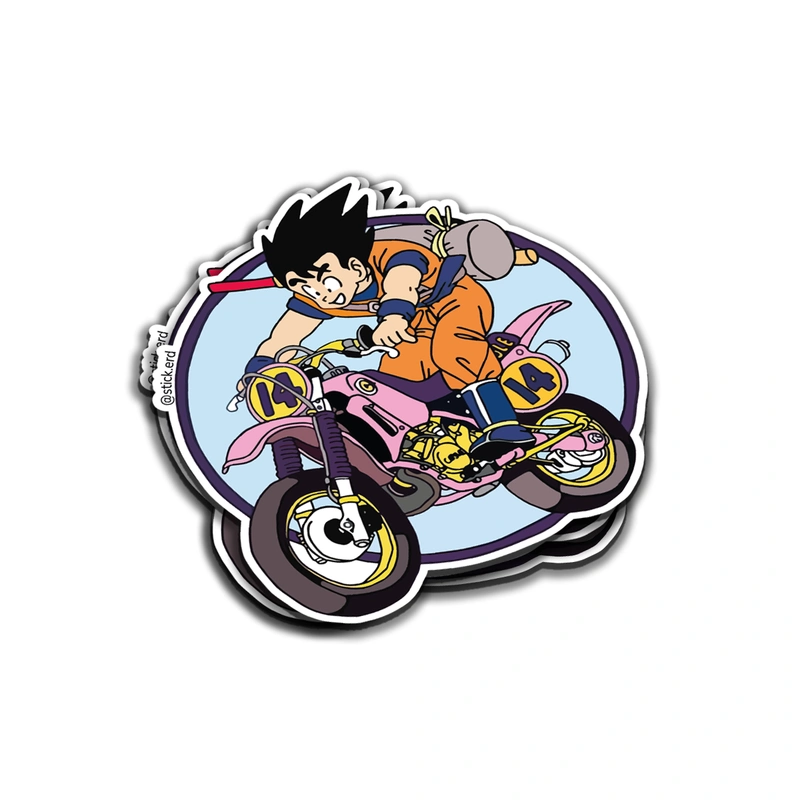 [EQU-9] Goku en Moto de Cross