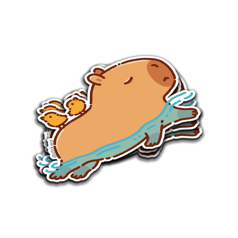 [HN5-11] Capibara Nadando con Patos